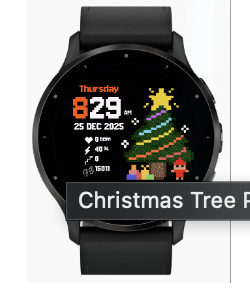 Christmas Tree watch face
