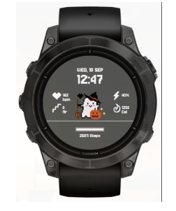 Spooky Halloween watch face
